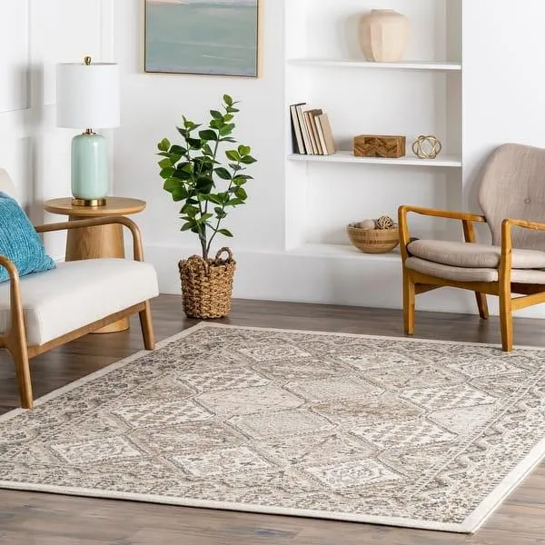 Brooklyn Rug Co Becca Traditional Tiled Area Rug