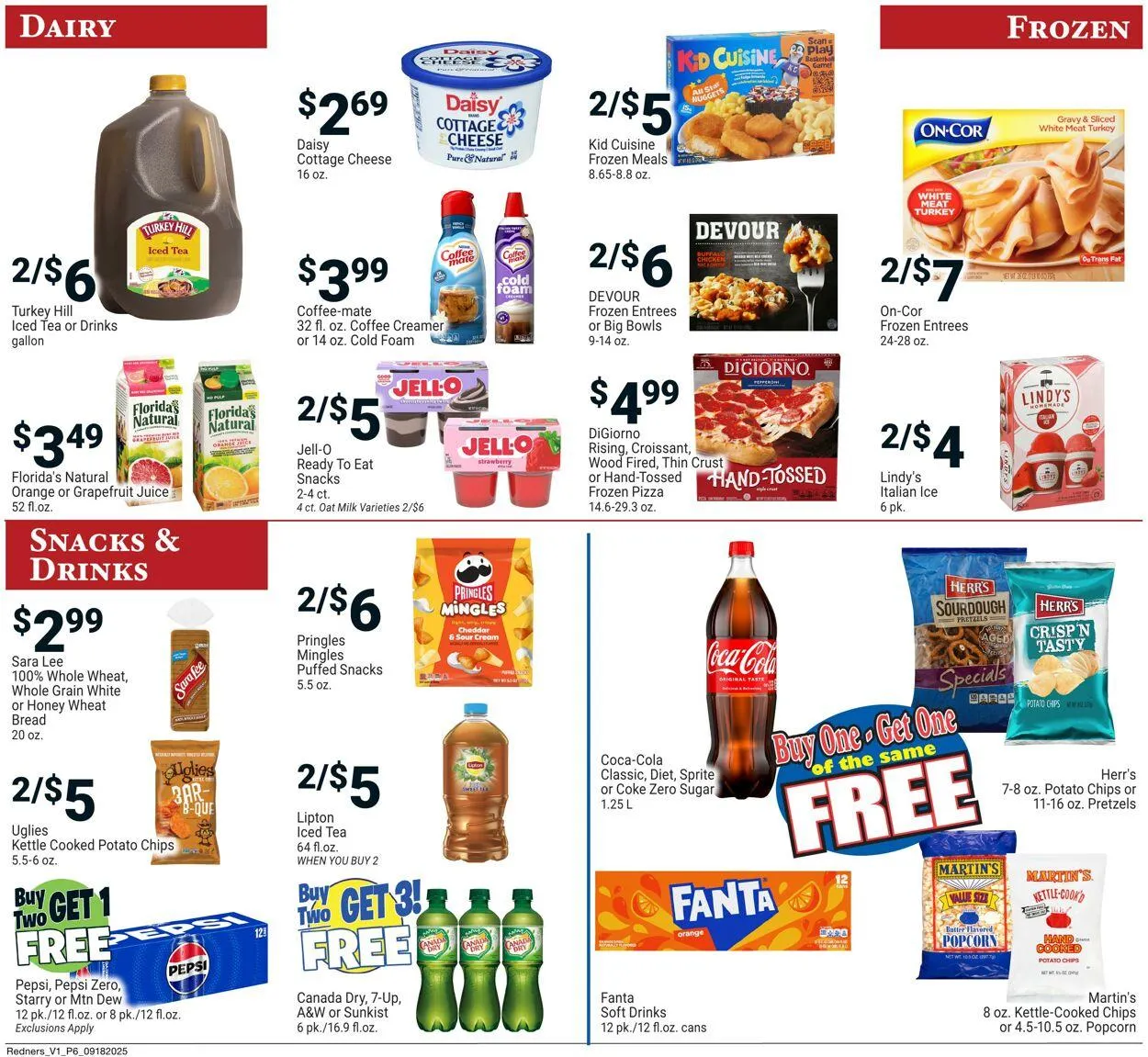 Weekly ad Redner’s Warehouse Market Current weekly ad from September 18 to September 24 2025 - Page 6