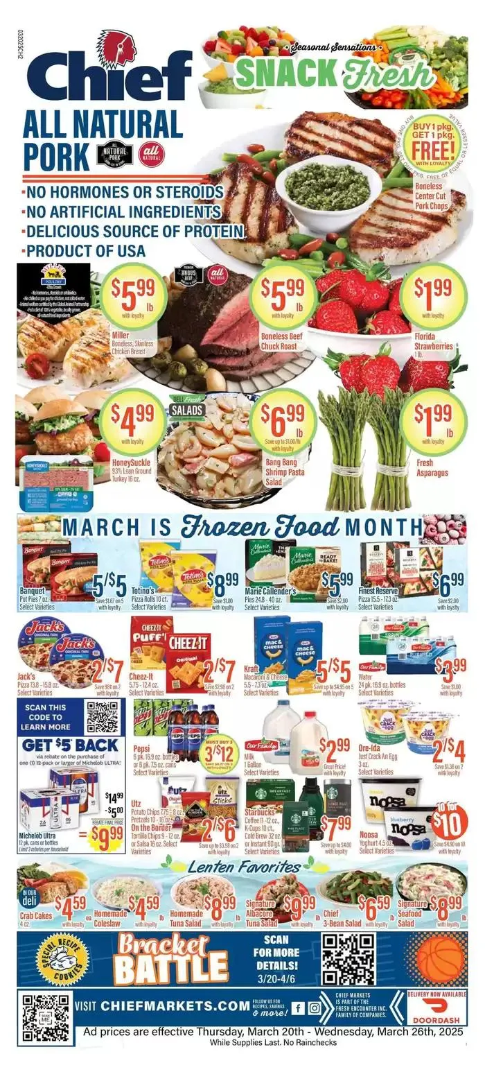Weekly ad Top offers for smart savers from March 20 to March 26 2025 - Page 1