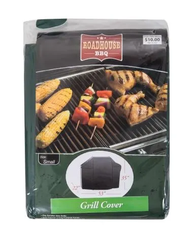 Roadhouse BBQ Flannel Lined Small Grill Cover, 53"