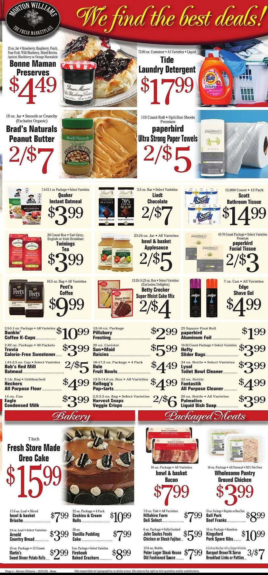 Weekly ad Morton Williams weekly ad from October 31 to November 6 2025 - Page 4