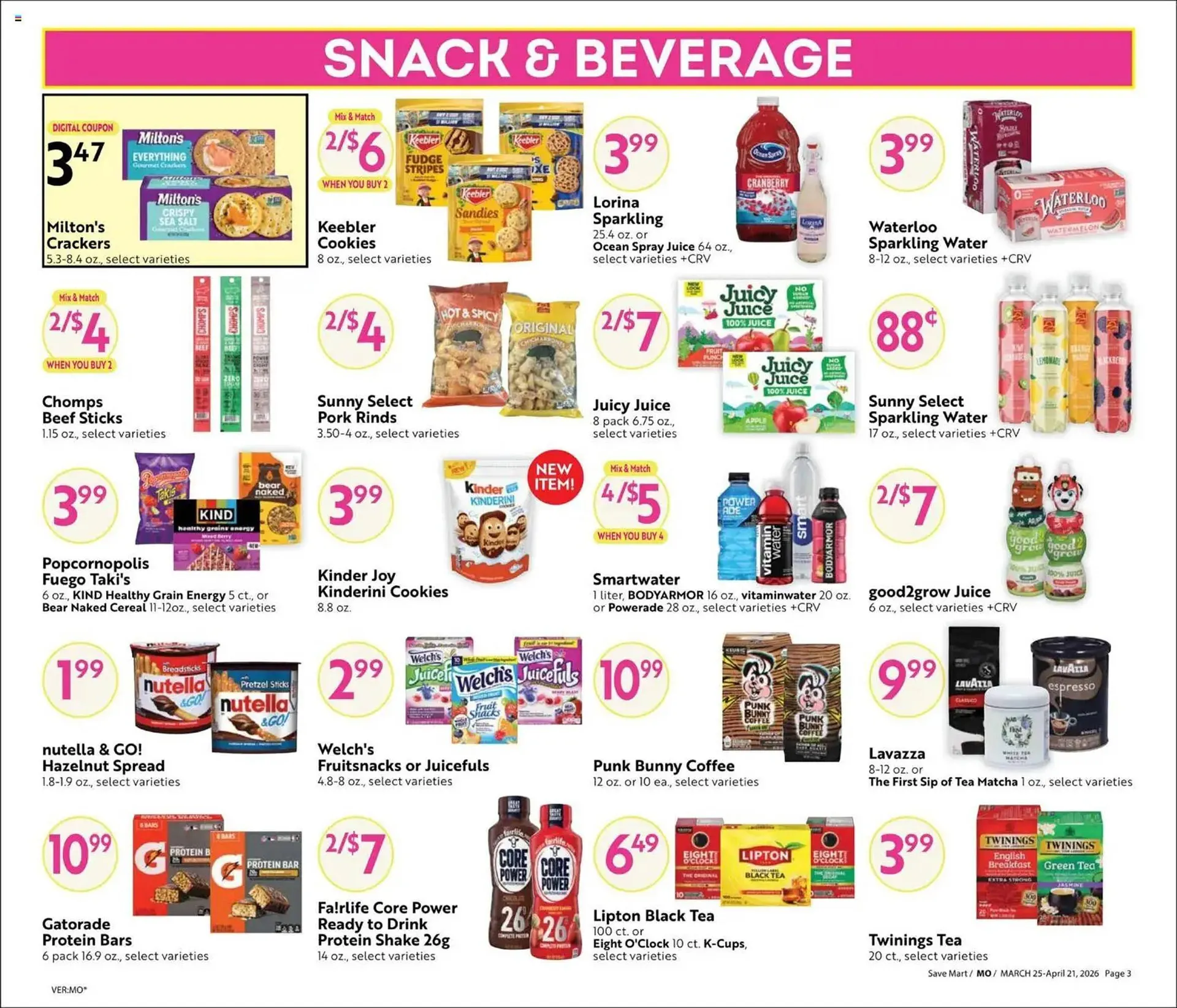 Weekly ad Save Mart weekly ad from March 25 to April 21 2026 - Page 3
