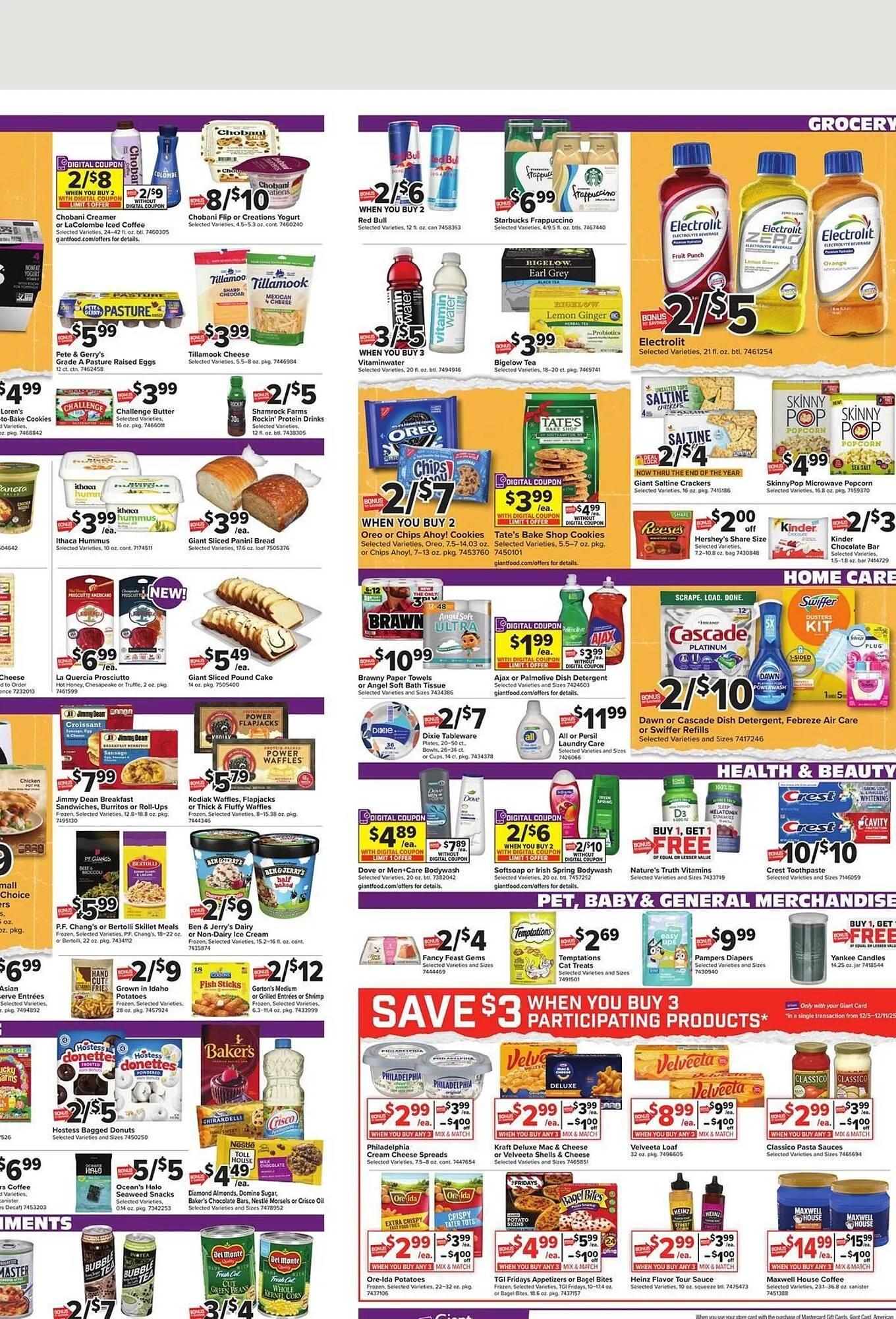 Weekly promotion Giant Food weekly ad spanning from December 5 to December 11 2025 - Page 5 for Catalogue 365