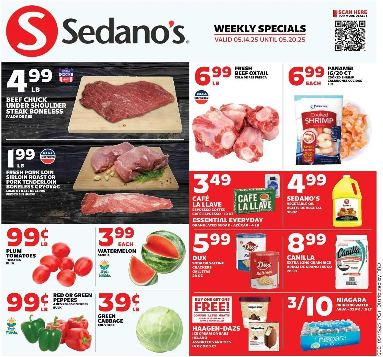 Weekly ad Sedano's from May 14 to May 20 2025 - Page 1