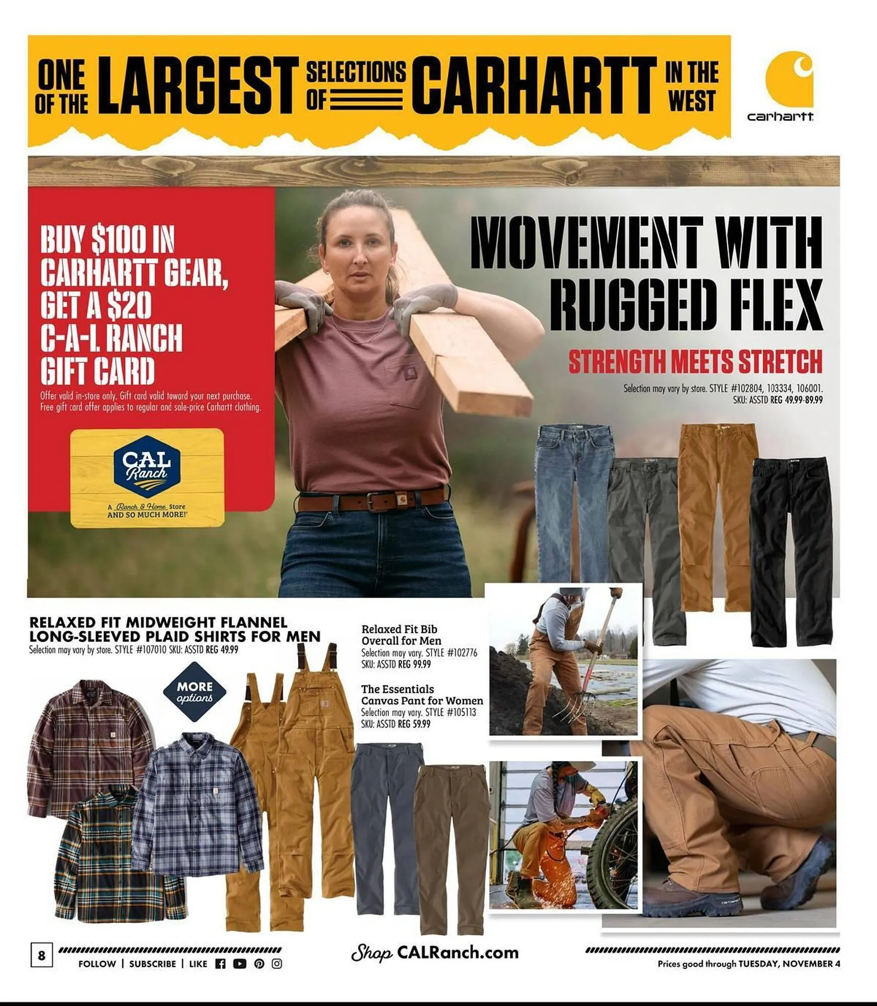 Weekly ad C A L Ranch Stores weekly ad from October 29 to November 4 2025 - Page 8