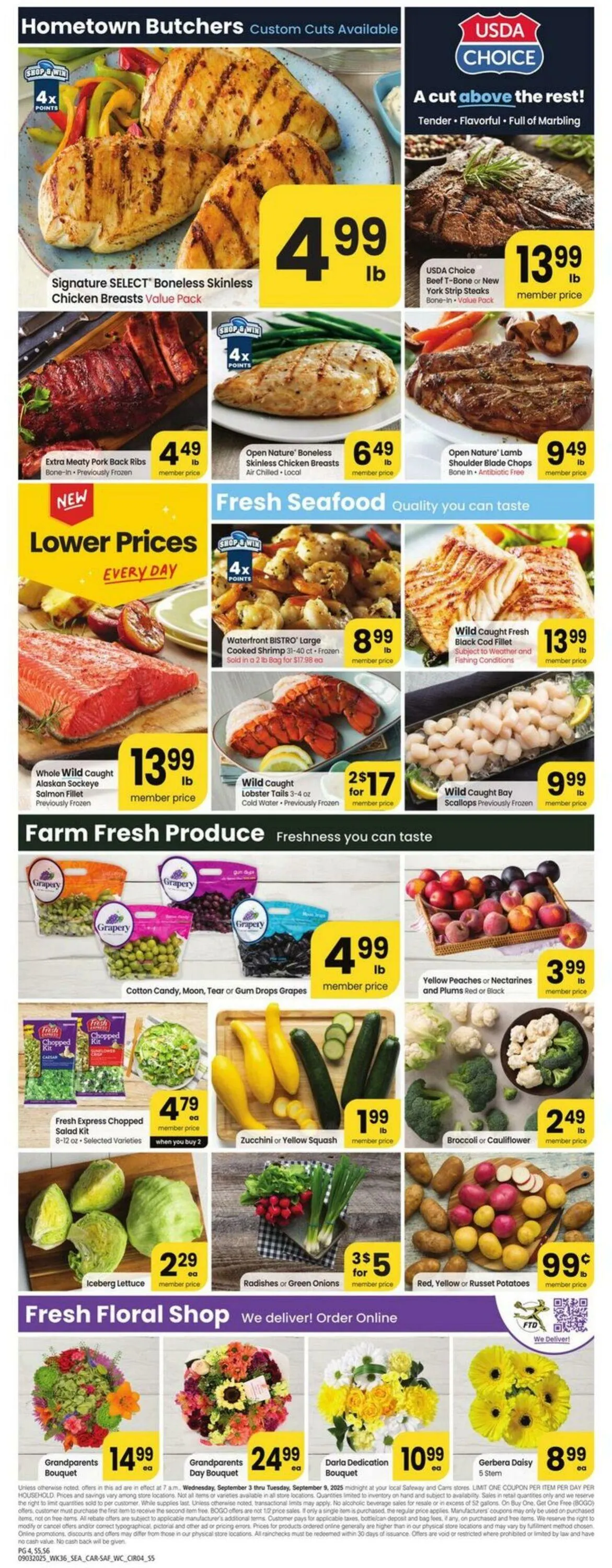 Weekly ad Carrs from September 3 to September 9 2025 - Page 4