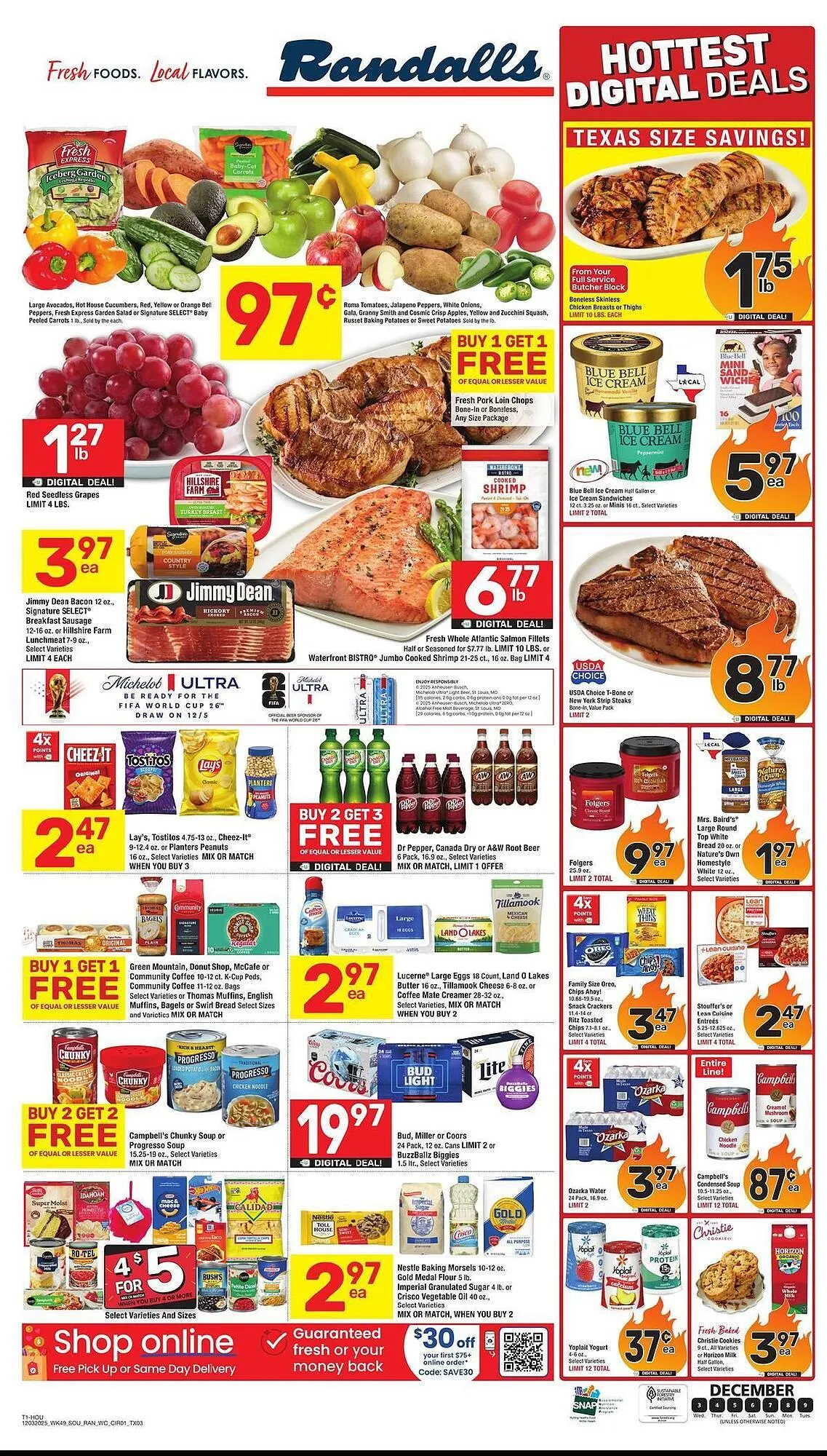 Weekly ad Randalls weekly ad from December 3 to December 9 2025 - Page 3