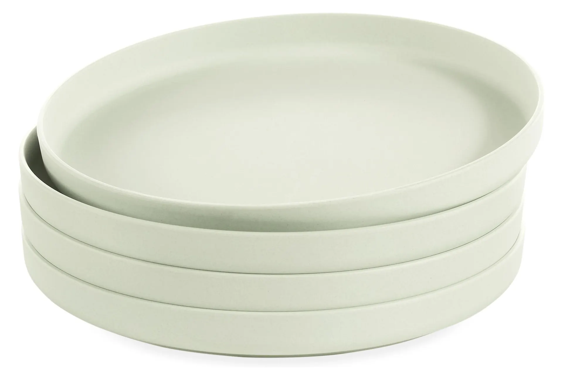 Namu 8 diam Salad/Dessert Plate Set of Four in Off-White