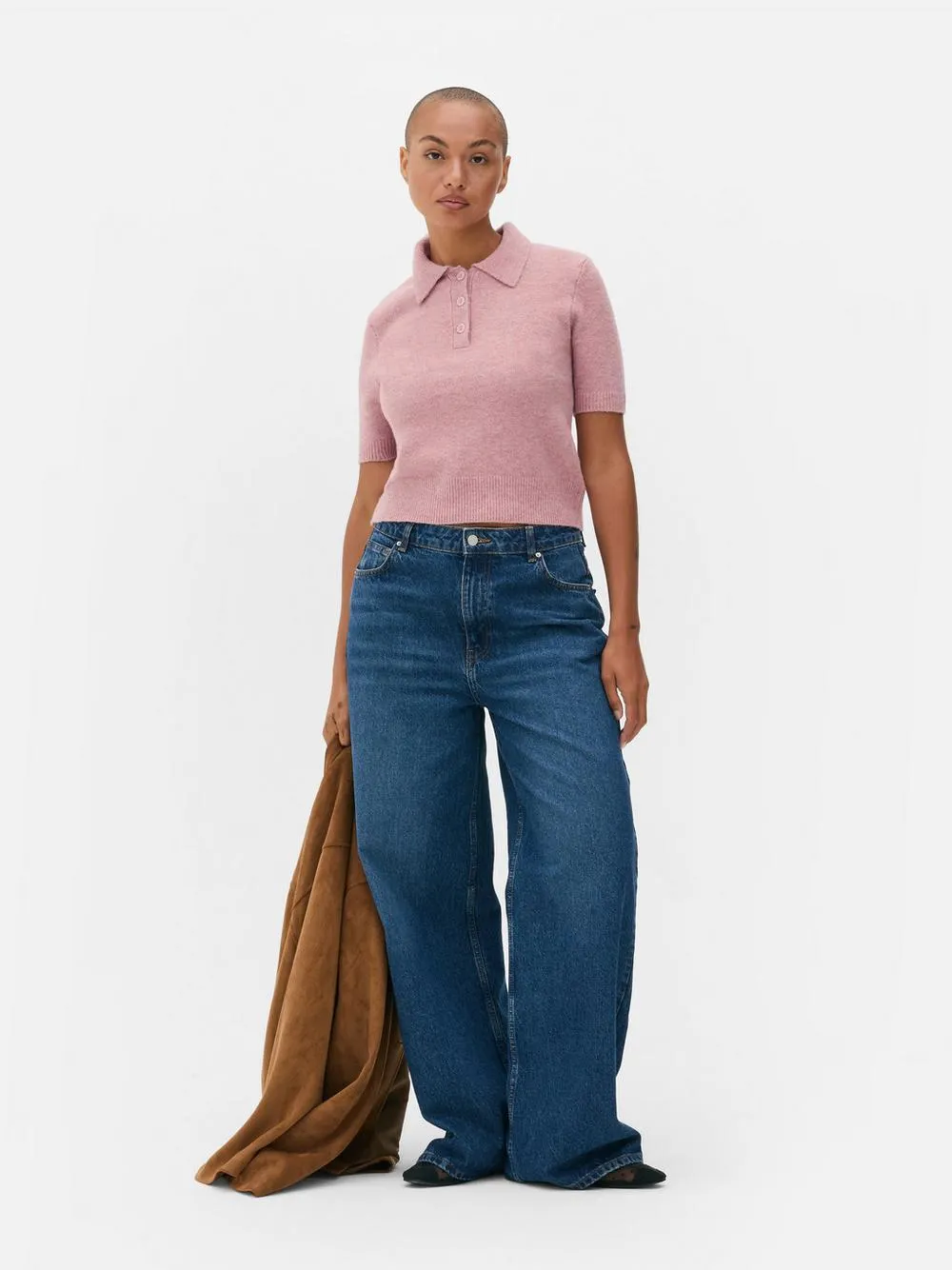 Essential Cropped Polo