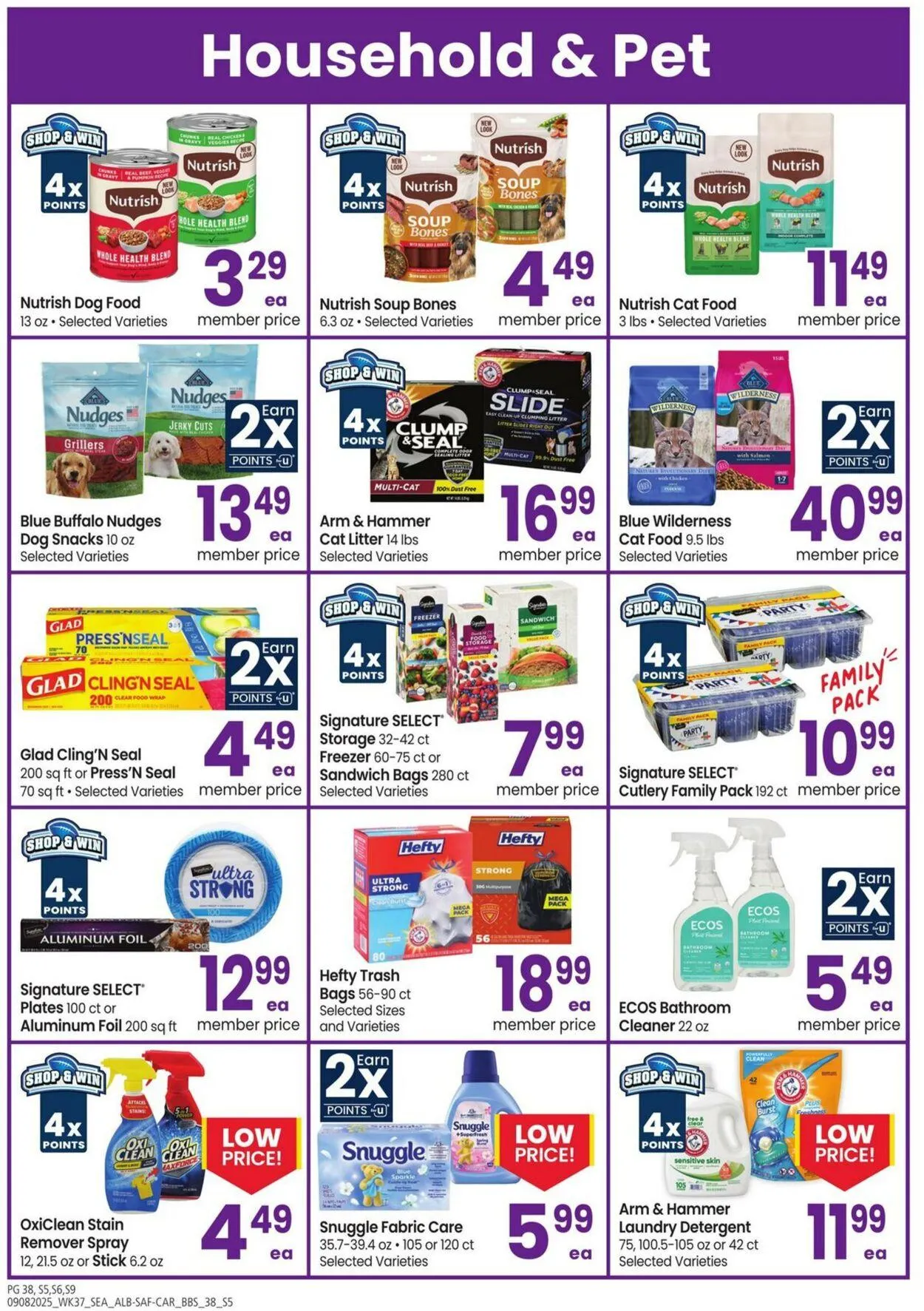Weekly ad Carrs from September 9 to October 5 2025 - Page 38