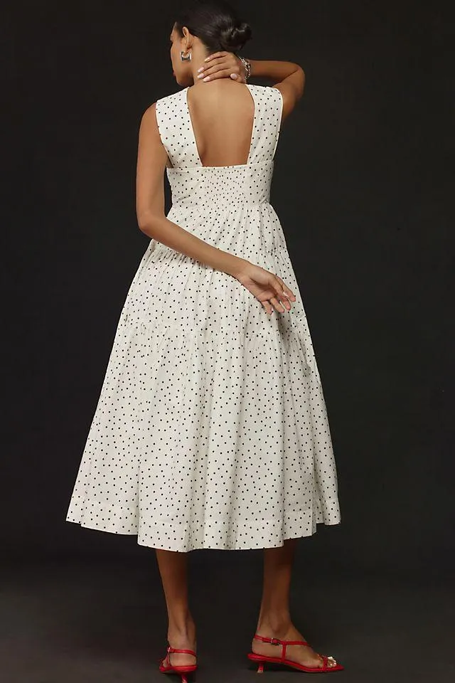 The Helena Square-Neck Babydoll Dress