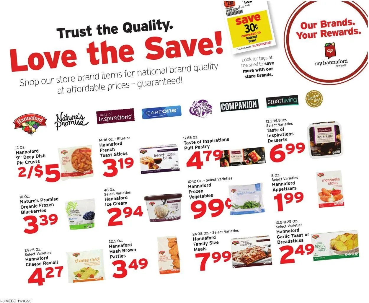 Weekly ad Hannaford Current weekly ad from November 16 to November 22 2025 - Page 16