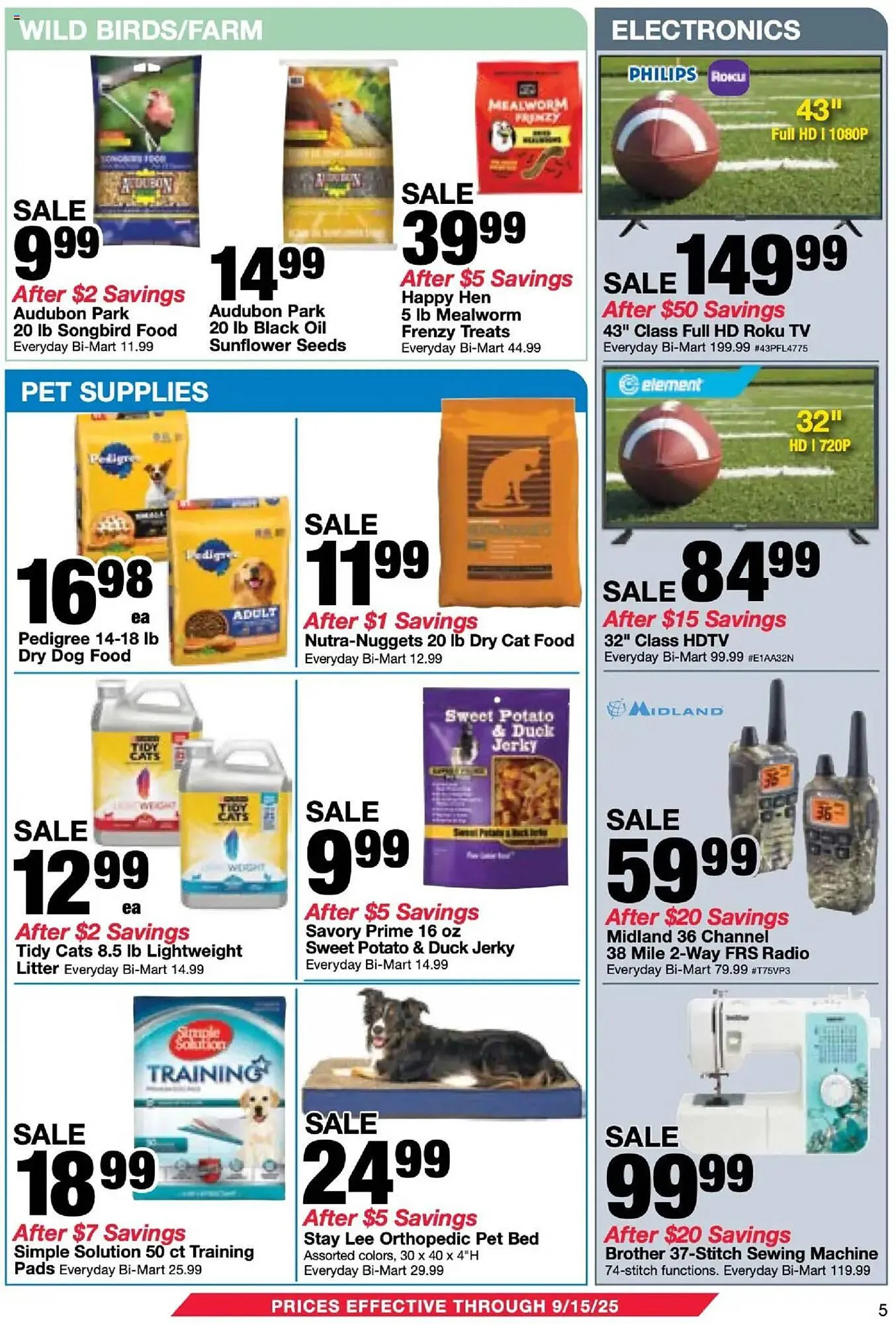 Weekly ad Bi-Mart Weekly Ad from August 26 to September 16 2025 - Page 5