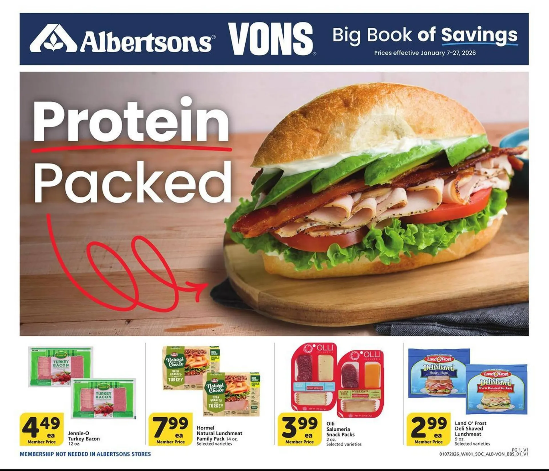 Vons weekly ad - 1