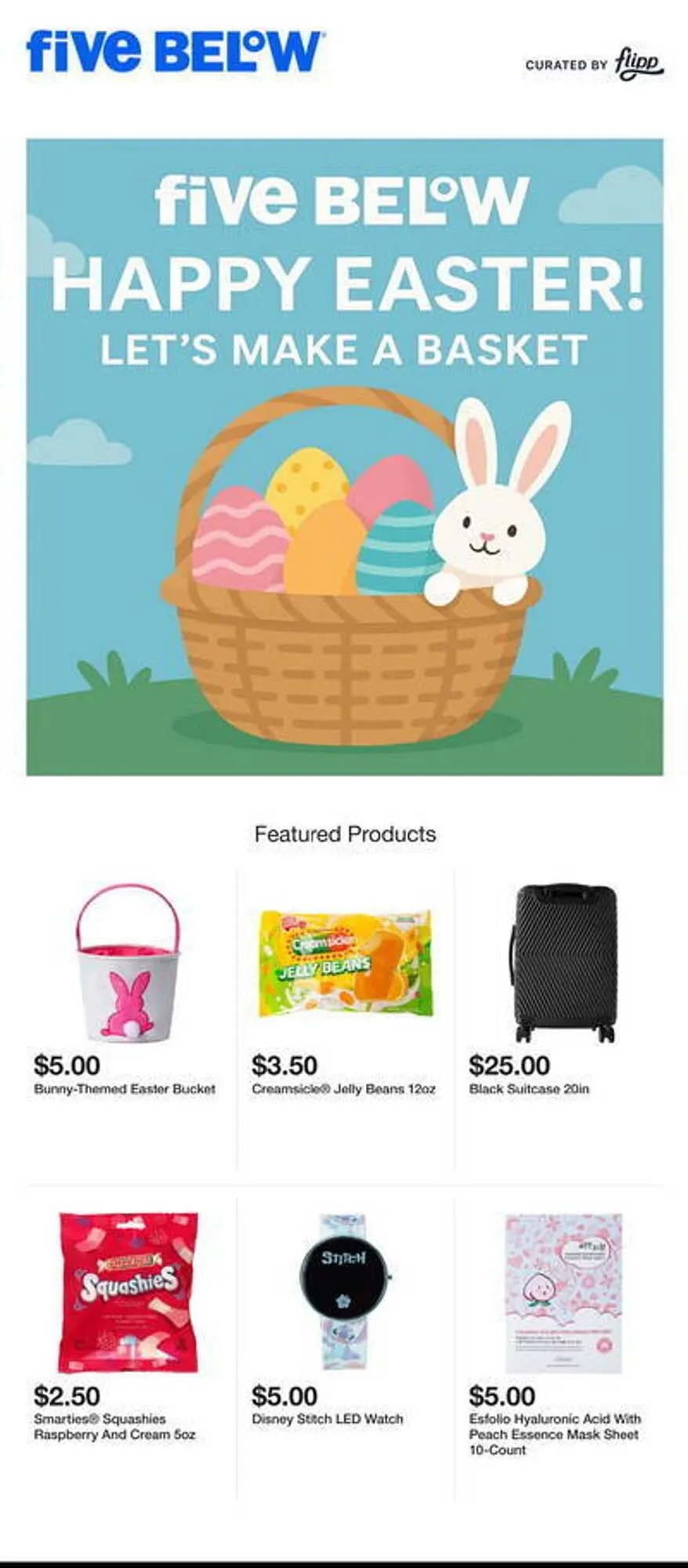 Weekly ad Five Below Weekly Ad from April 8 to April 14 2025 - Page 1