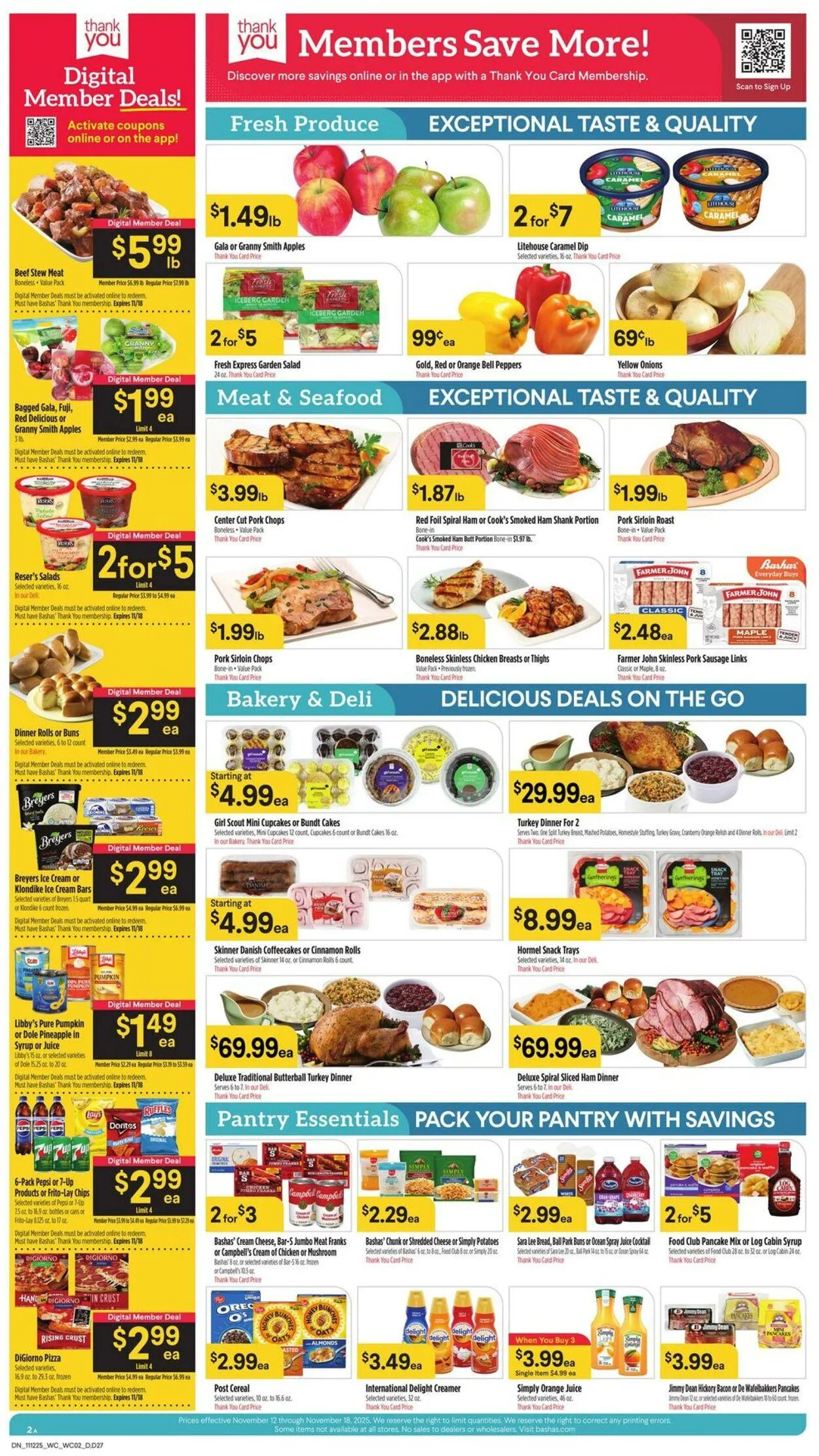 Weekly ad Bashas Current weekly ad from November 12 to November 18 2025 - Page 2