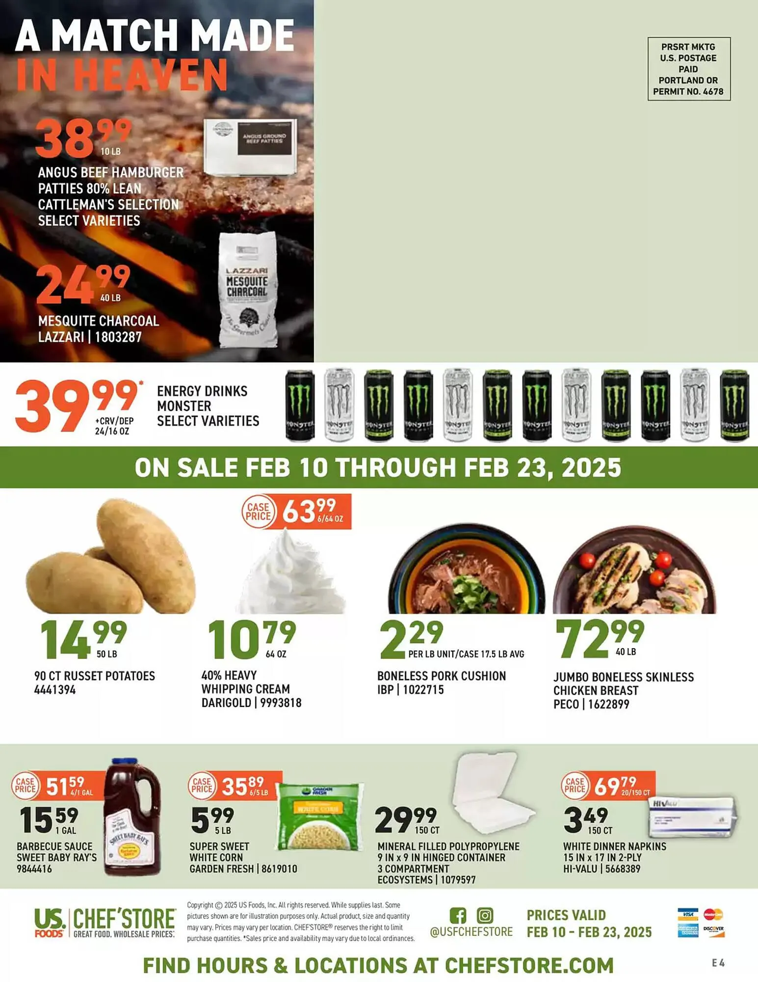 Weekly ad US Foods Chef's Store Weekly Ad from February 10 to February 24 2025 - Page 4