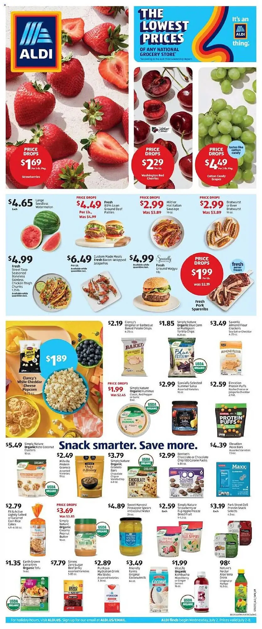 Weekly ad Aldi Weekly Ad from July 2 to July 9 2025 - Page 1