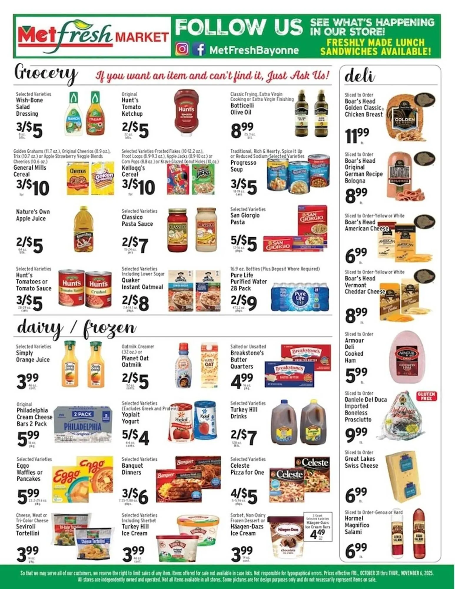 Weekly ad Met Foodmarkets weekly ad from October 31 to November 6 2025 - Page 2