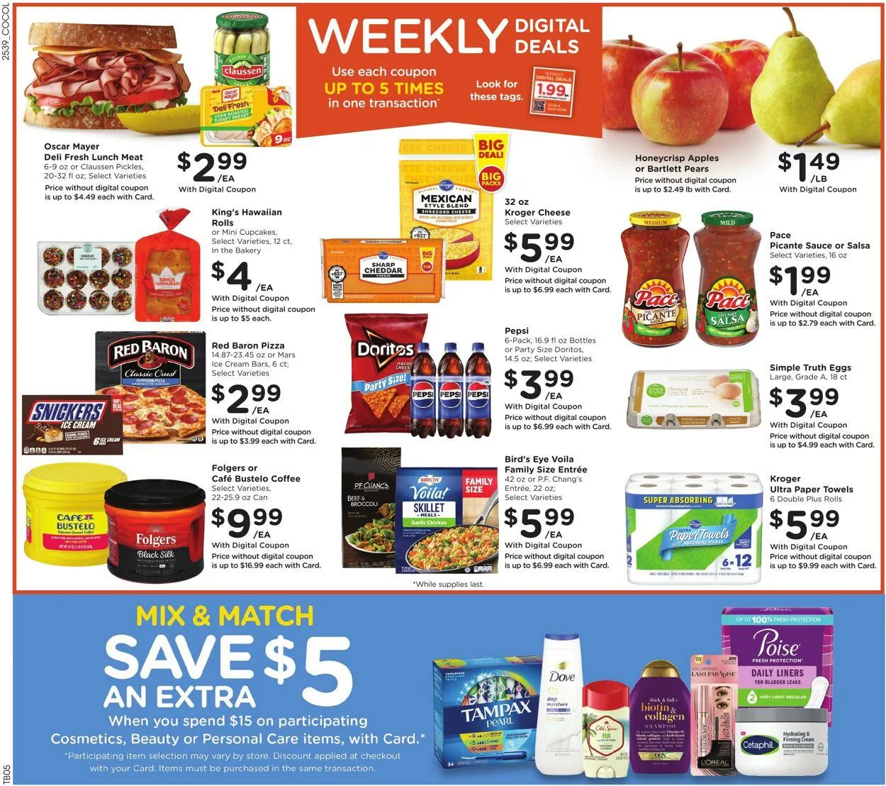 Weekly ad Kroger Current weekly ad from October 29 to November 4 2025 - Page 2