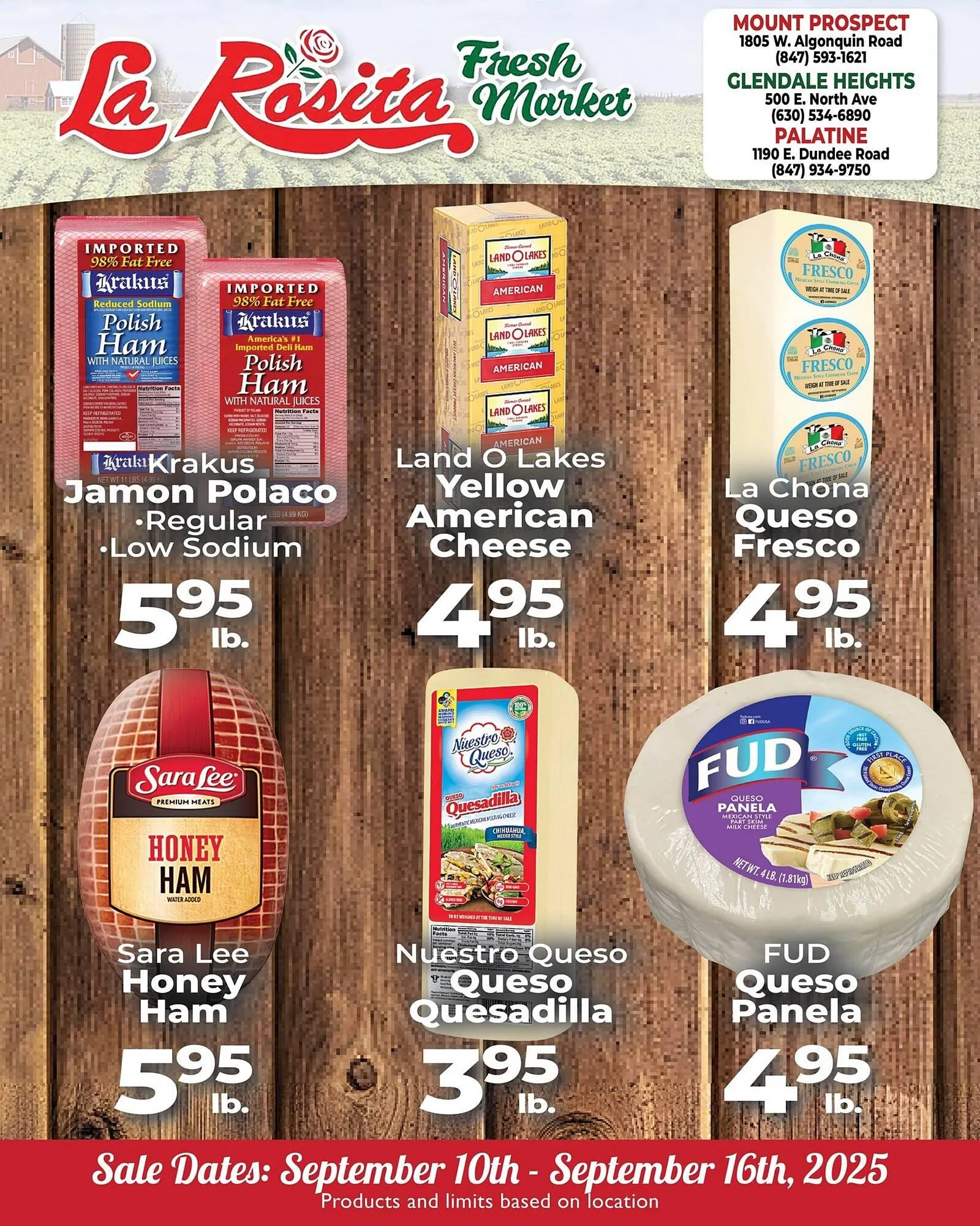 Weekly ad La Rosita Fresh Market weekly ad from September 10 to September 16 2025 - Page 5