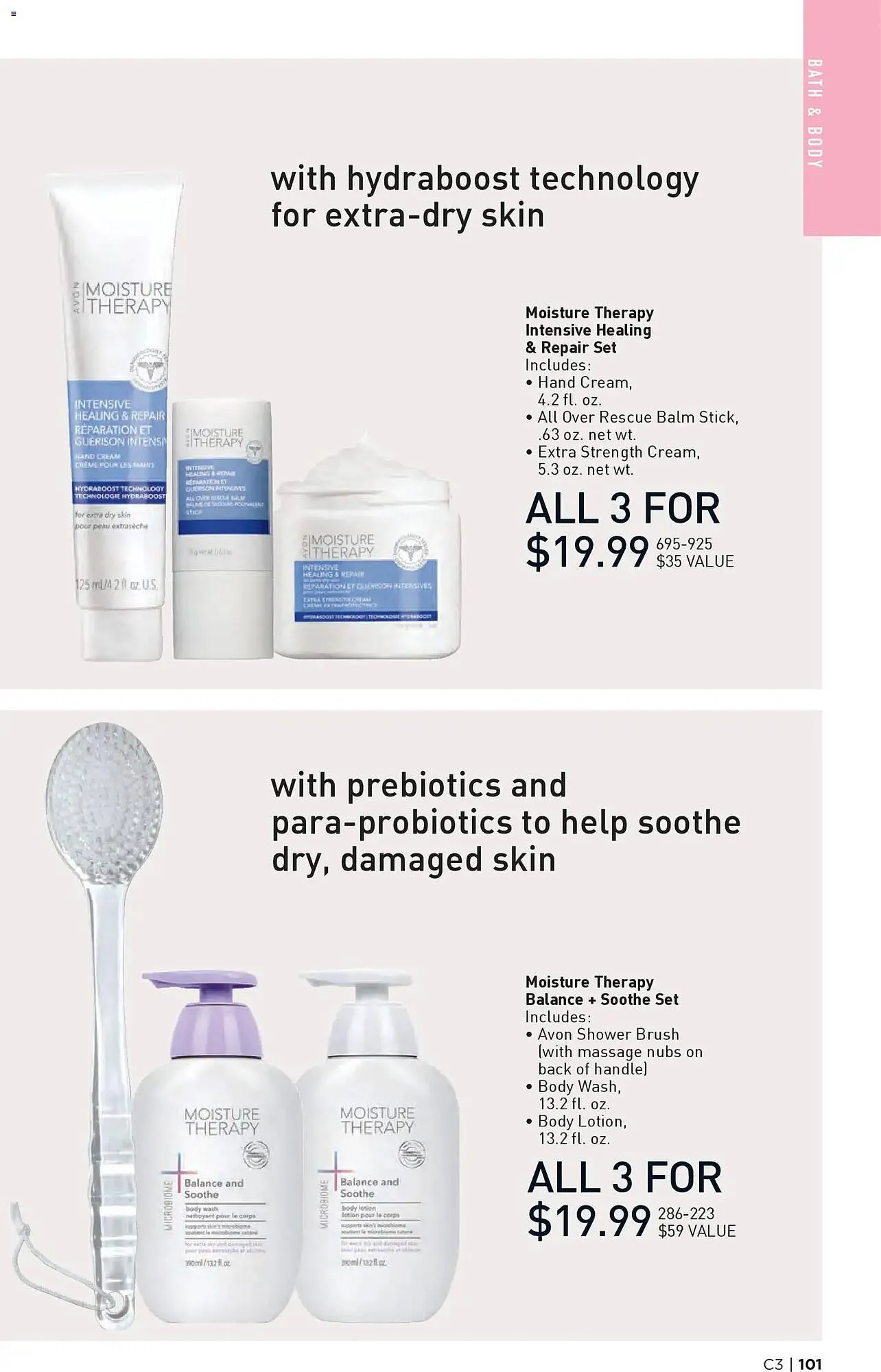 Weekly promotion Avon weekly ad spanning from January 28 to March 11 2026 - Page 101 for Catalogue 365