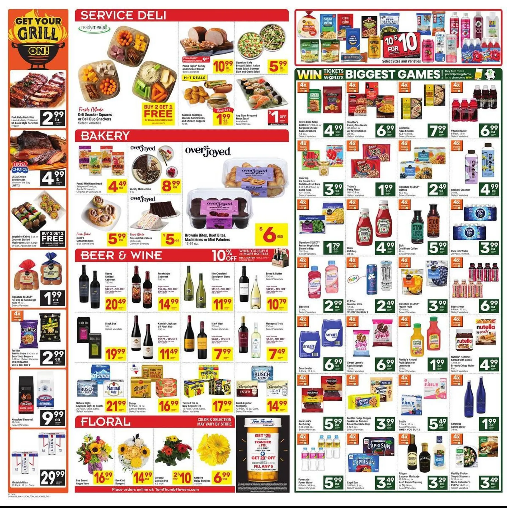 Weekly ad Tom Thumb weekly ad from April 8 to April 14 2026 - Page 4
