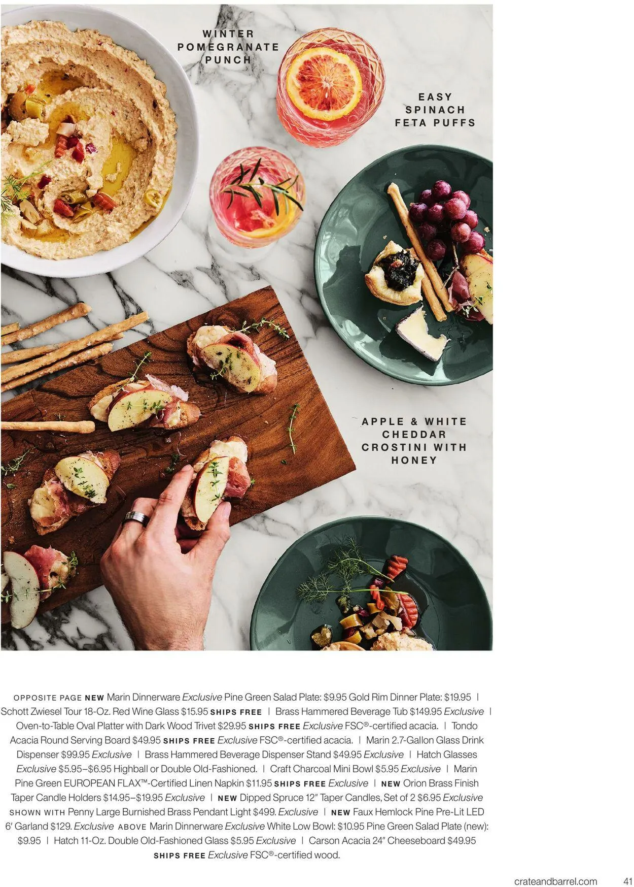Weekly ad Crate & Barrel from November 4 to January 1 2025 - Page 41