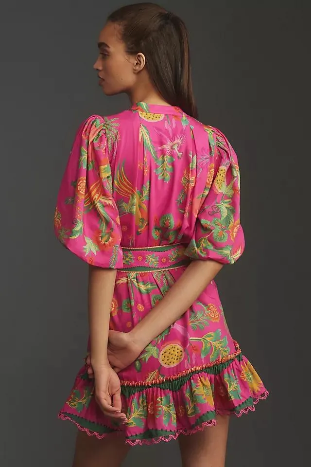 Farm Rio Fruit Garden Mini Dress