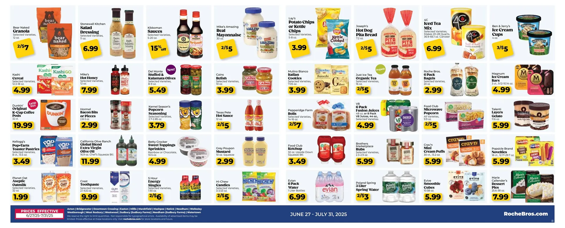 Weekly ad Roche Bros Weekly Ad from July 18 to July 24 2025 - Page 8