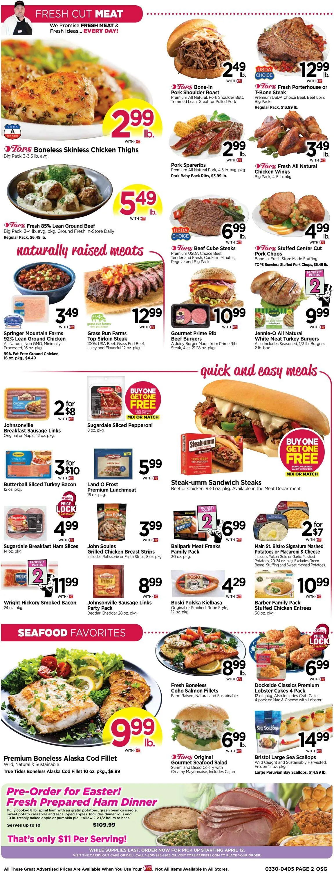 Weekly ad Tops Friendly Markets from March 30 to April 5 2025 - Page 4