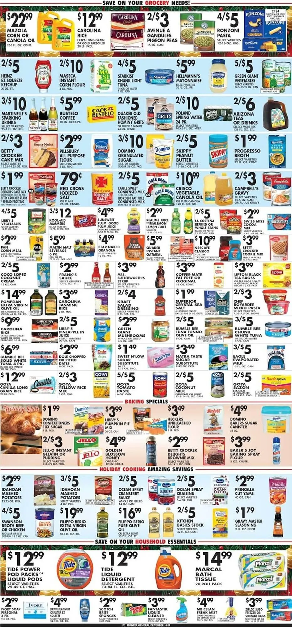 Weekly ad Pioneer Supermarkets weekly ad from December 12 to December 25 2025 - Page 2