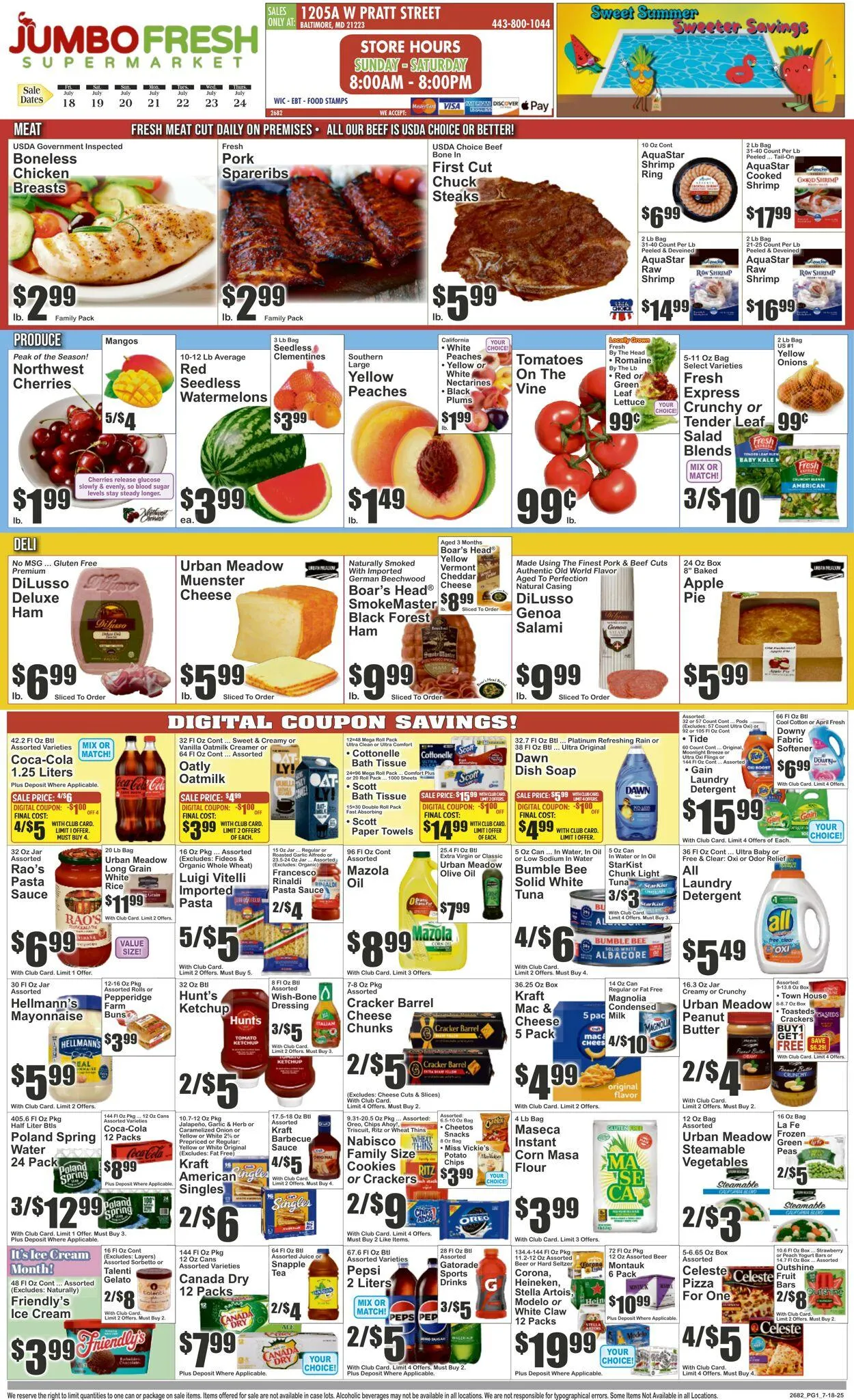 Weekly ad Key Food Current weekly ad from July 25 to July 31 2025 - Page 1
