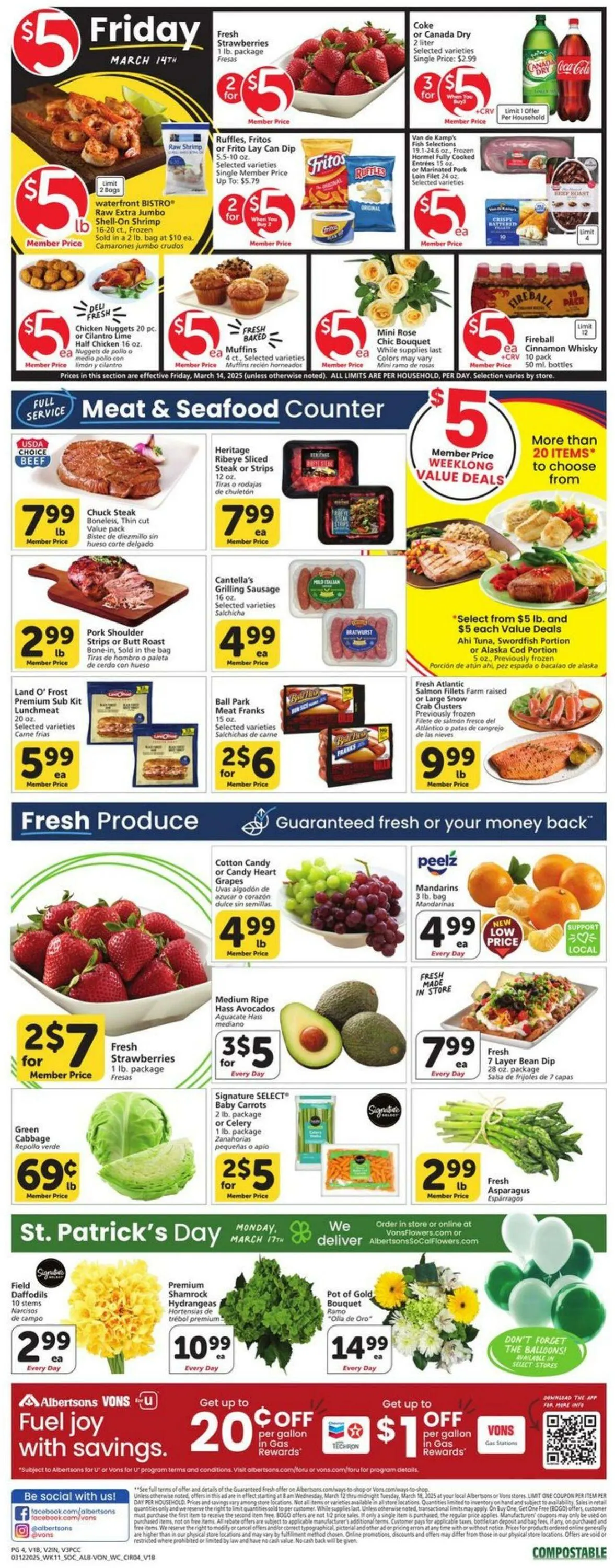 Catálogo de Vons Current weekly ad 12 de marzo al 18 de marzo 2025 - Página 3