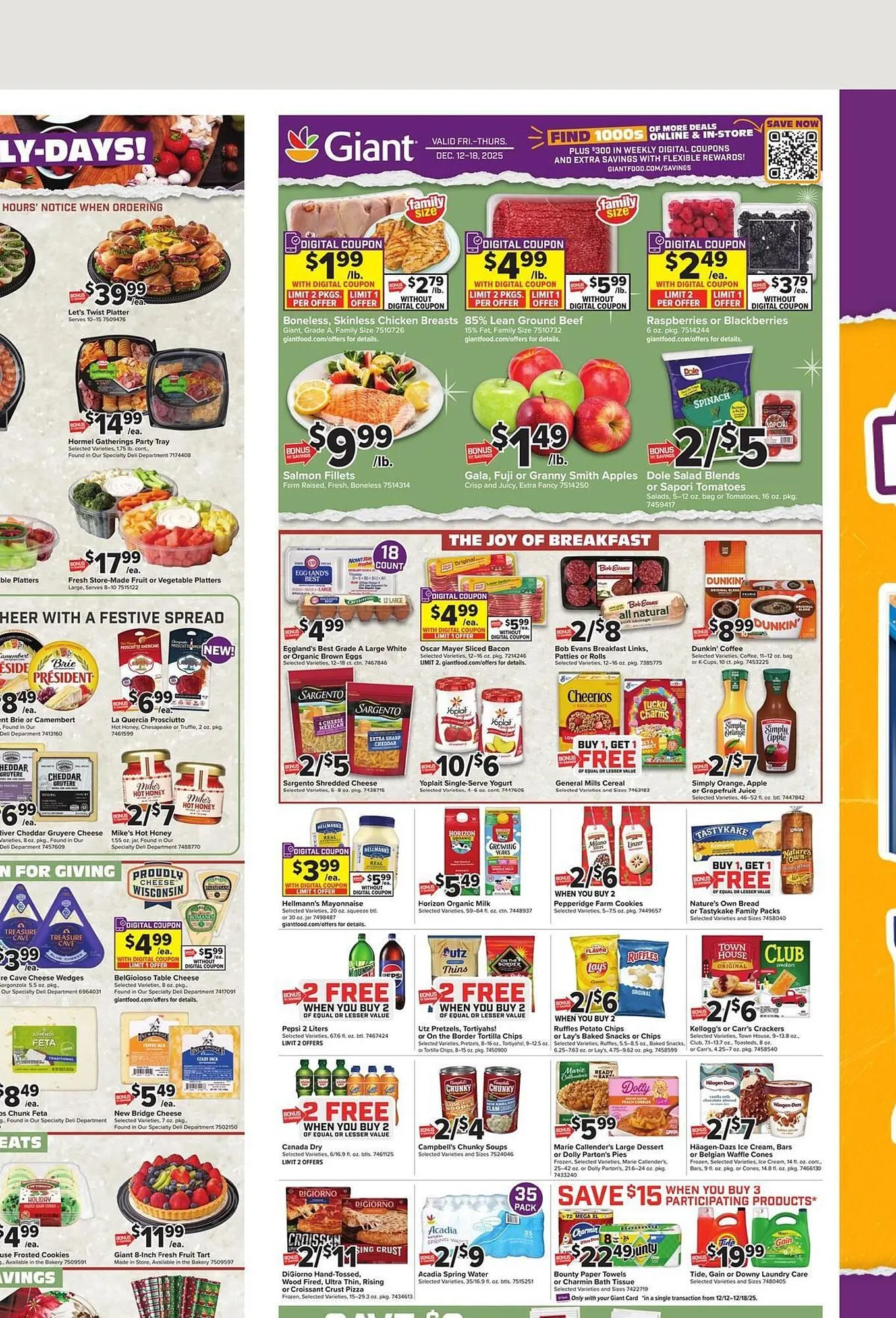 Weekly ad Giant Food weekly ad from December 12 to December 18 2025 - Page 2