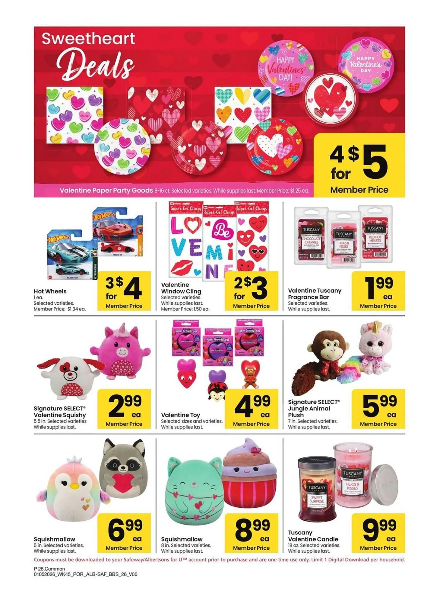 Weekly ad Albertsons weekly ad from January 5 to February 1 2026 - Page 26