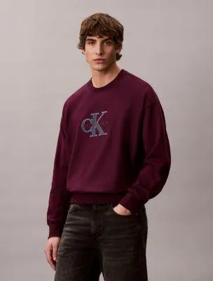Premium Terry Monologo Relaxed Sweatshirt