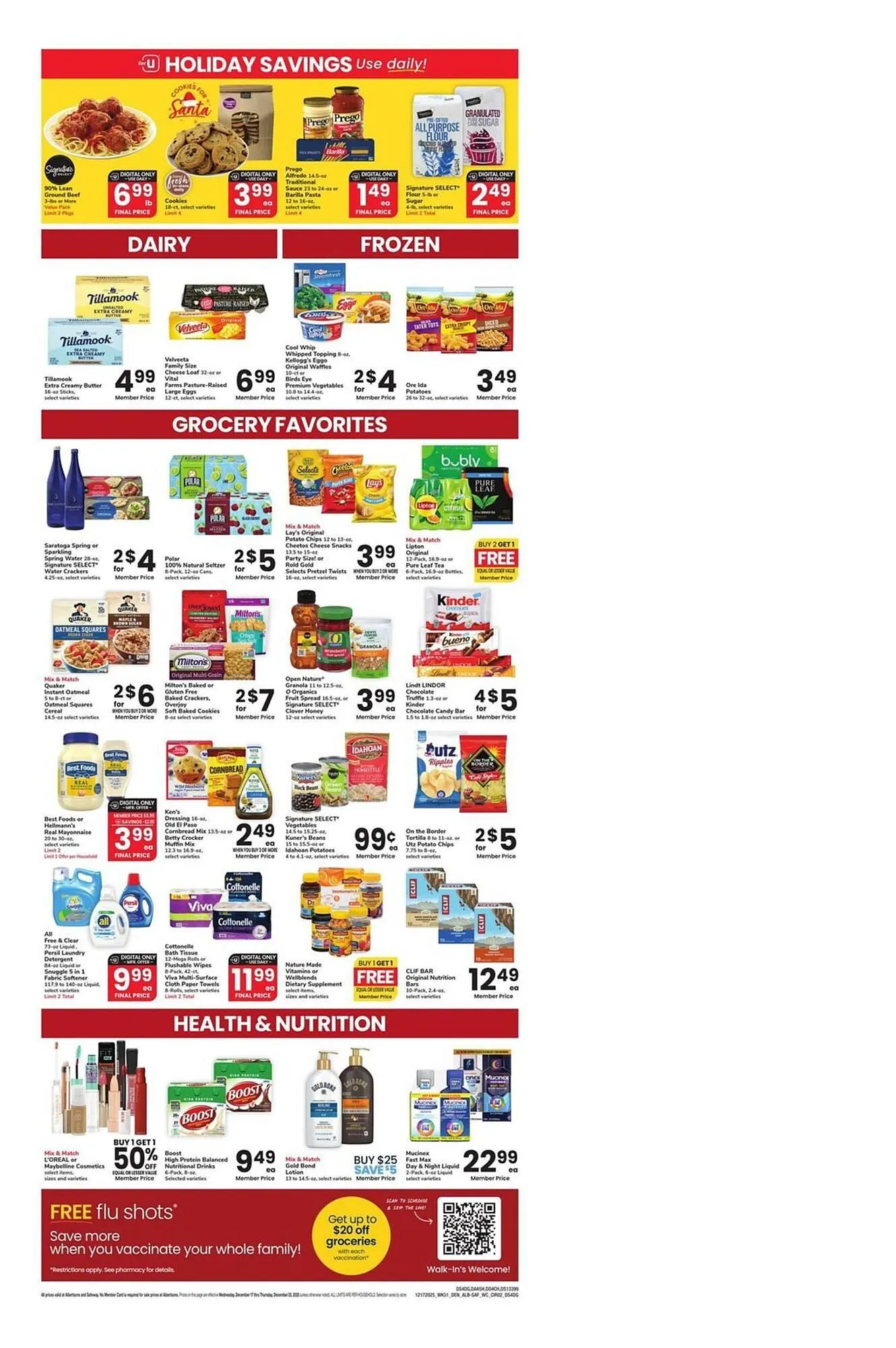 Weekly ad Albertsons weekly ad from December 17 to December 25 2025 - Page 2