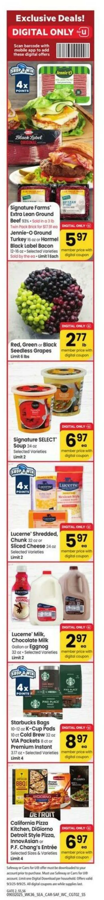 Weekly ad Carrs from September 3 to September 9 2025 - Page 2