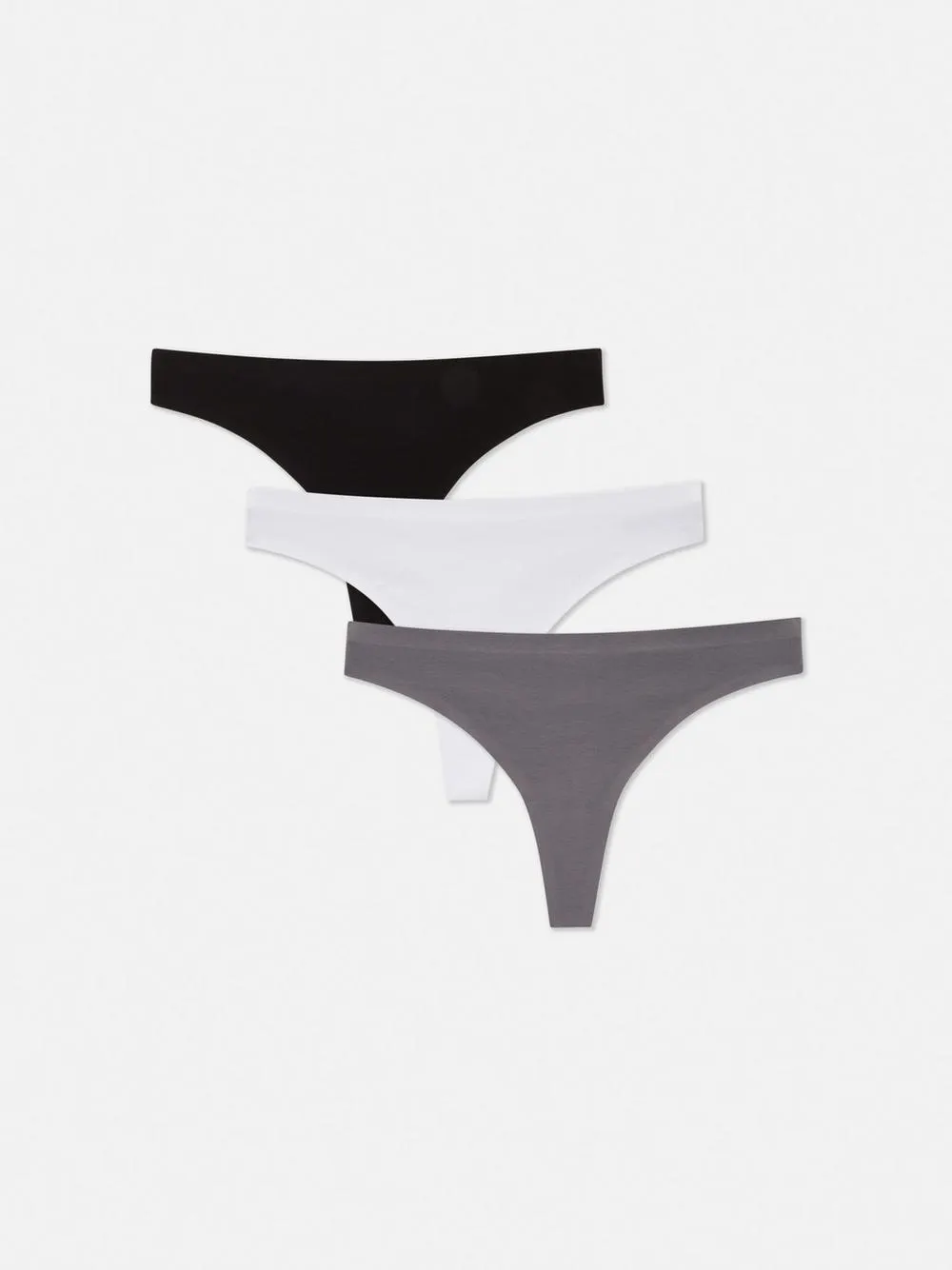 3-Pack Tonal Invisible Thongs