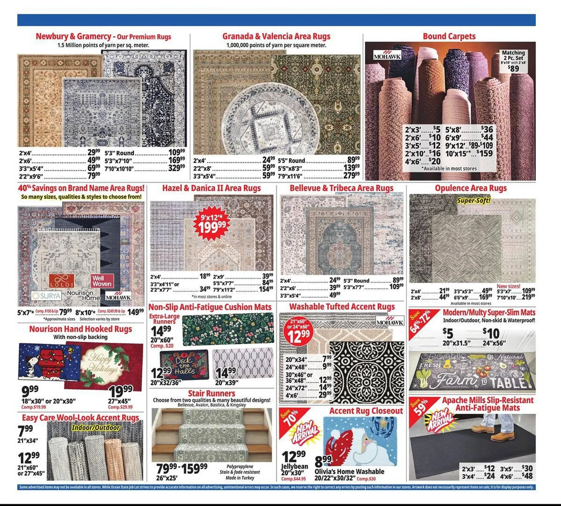 Weekly promotion Ocean State Job Lot flyer spanning from December 4 to December 10 2025 - Page 8 for Catalogue 365