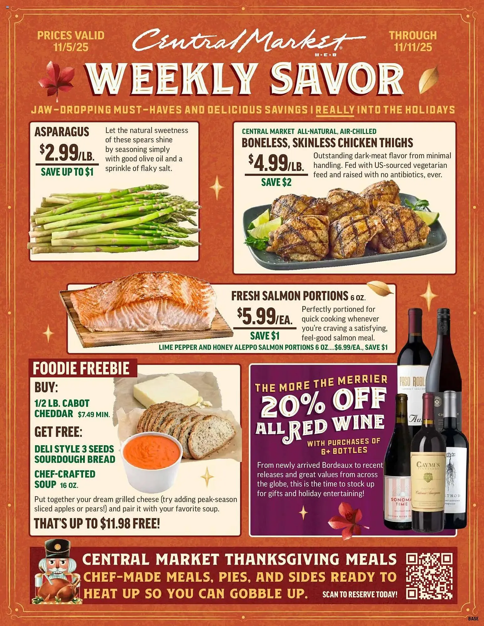 Weekly ad Central Market weekly ad from November 5 to November 12 2025 - Page 1