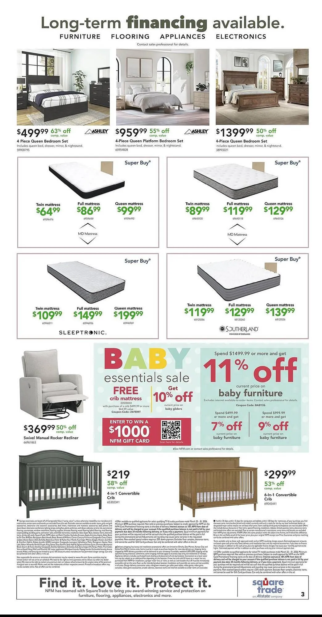 Weekly ad Nebraska Furniture Mart weekly ad from March 25 to March 31 2026 - Page 3
