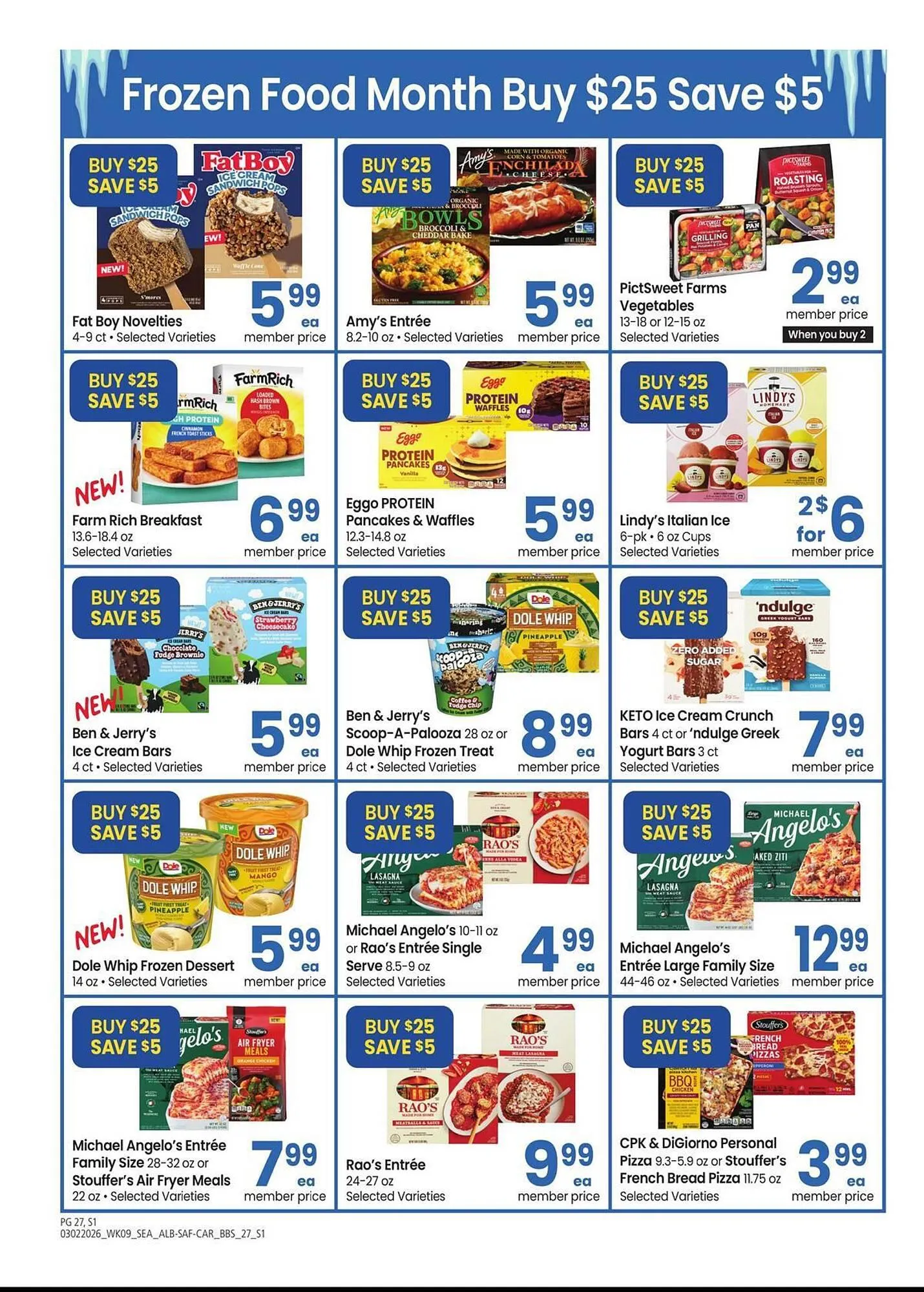 Weekly ad Safeway weekly ad from March 2 to March 22 2026 - Page 27