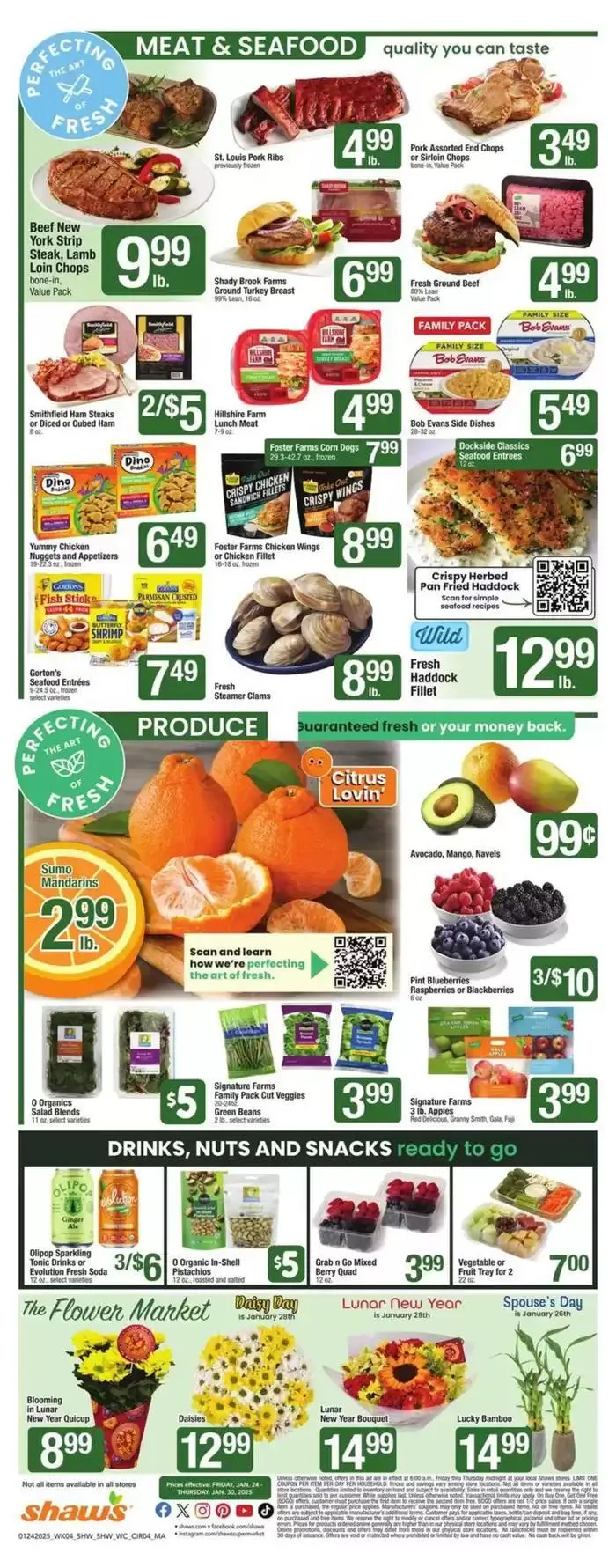 Weekly ad Shaw's flyer from January 24 to January 30 2025 - Page 4