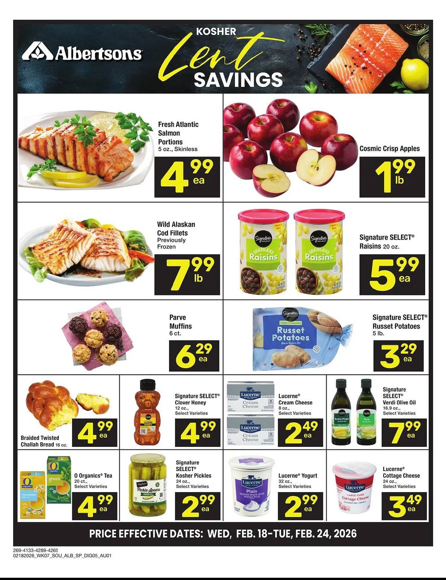Weekly ad Albertsons weekly ad from February 18 to February 24 2026 - Page 1