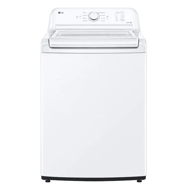 LG 4.1-cu ft Agitator Top-Load Washer (White)