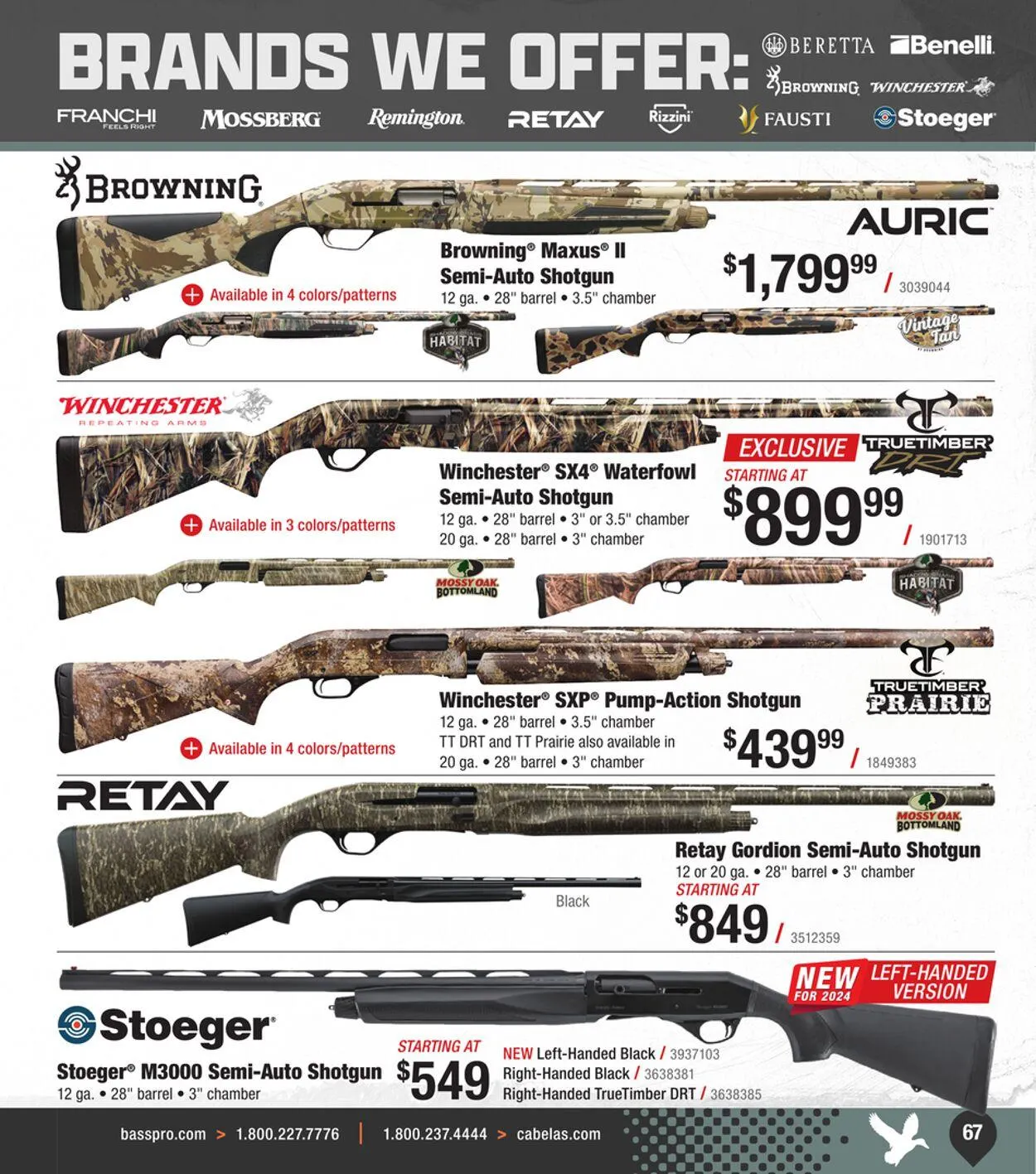 Weekly ad Bass Pro Current weekly ad from September 11 to September 25 2024 - Page 67