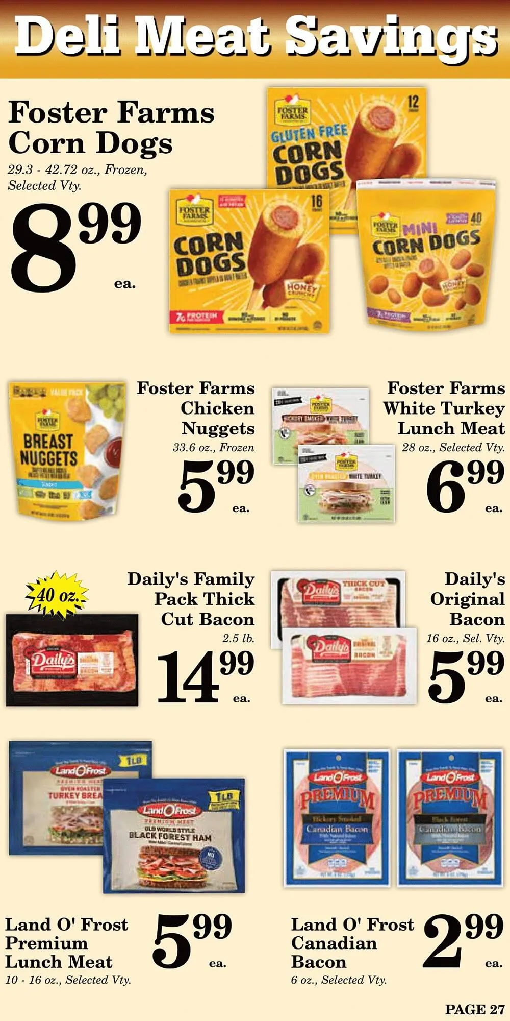 Weekly ad Harvest Foods ad from November 6 to December 3 2024 - Page 28