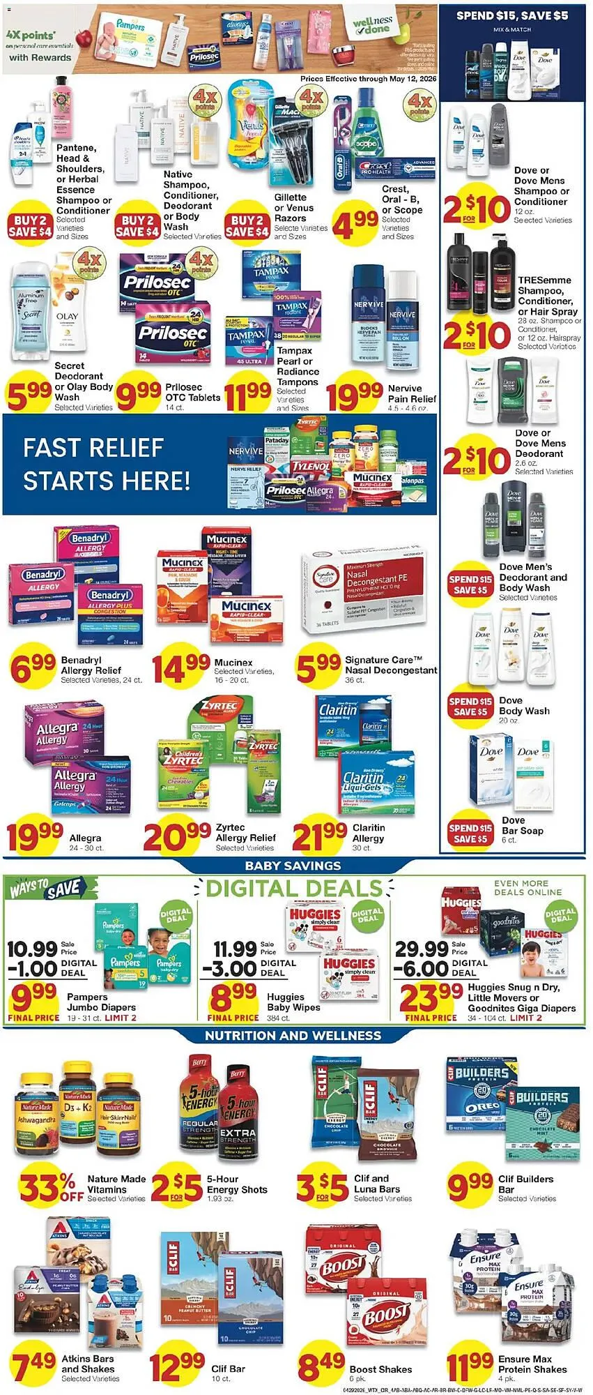 Weekly promotion United Supermarkets weekly ad spanning from April 29 to May 5 2026 - Page 4 for Catalogue 365